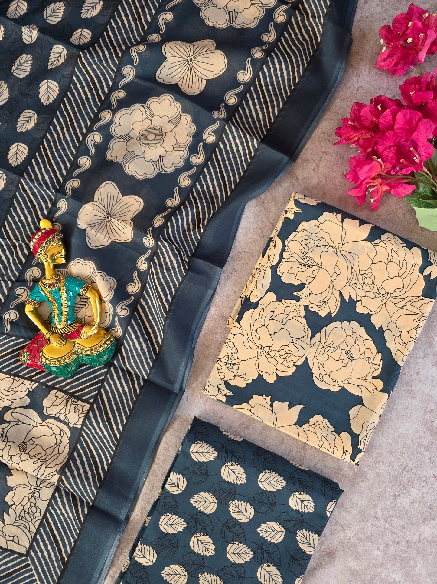 Jaipuri pure cotton set - JA122
