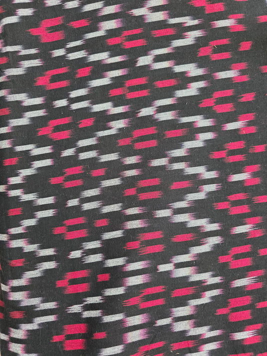 Pochampally ikkat cotton running material (2.50 meter)- PA12