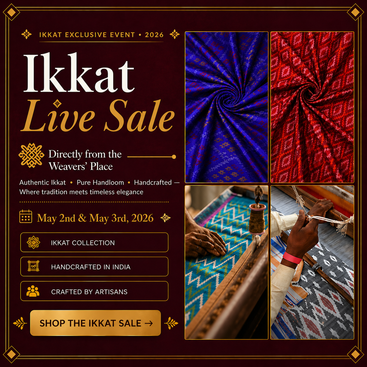 Ikkat Live Sales