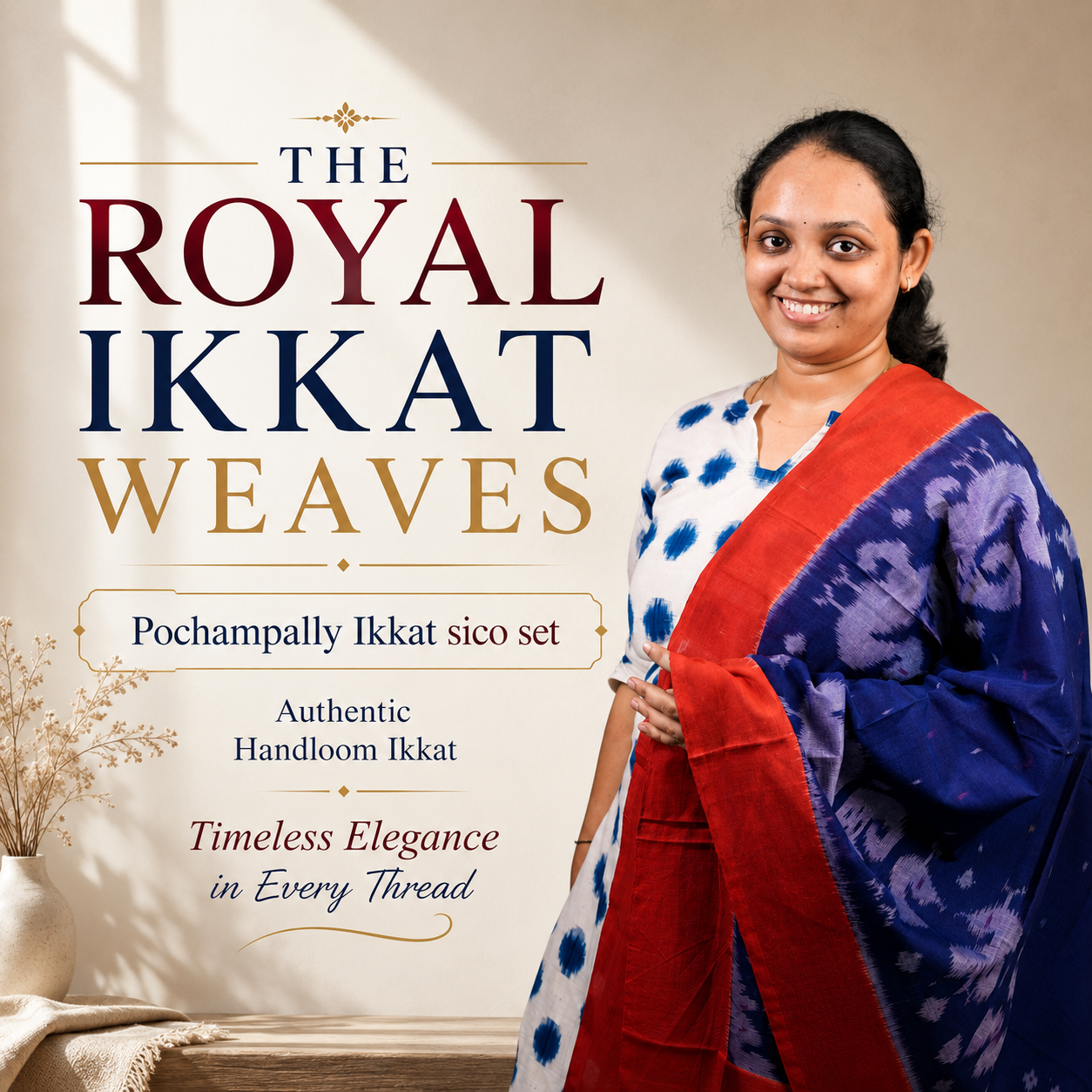 The Royal Ikkat Weaves