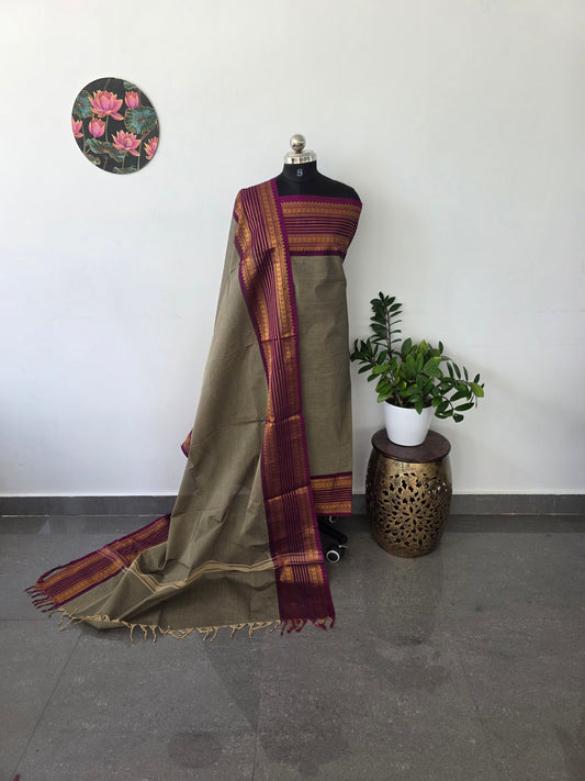 Premium Chettinadu Cotton Set - PC116