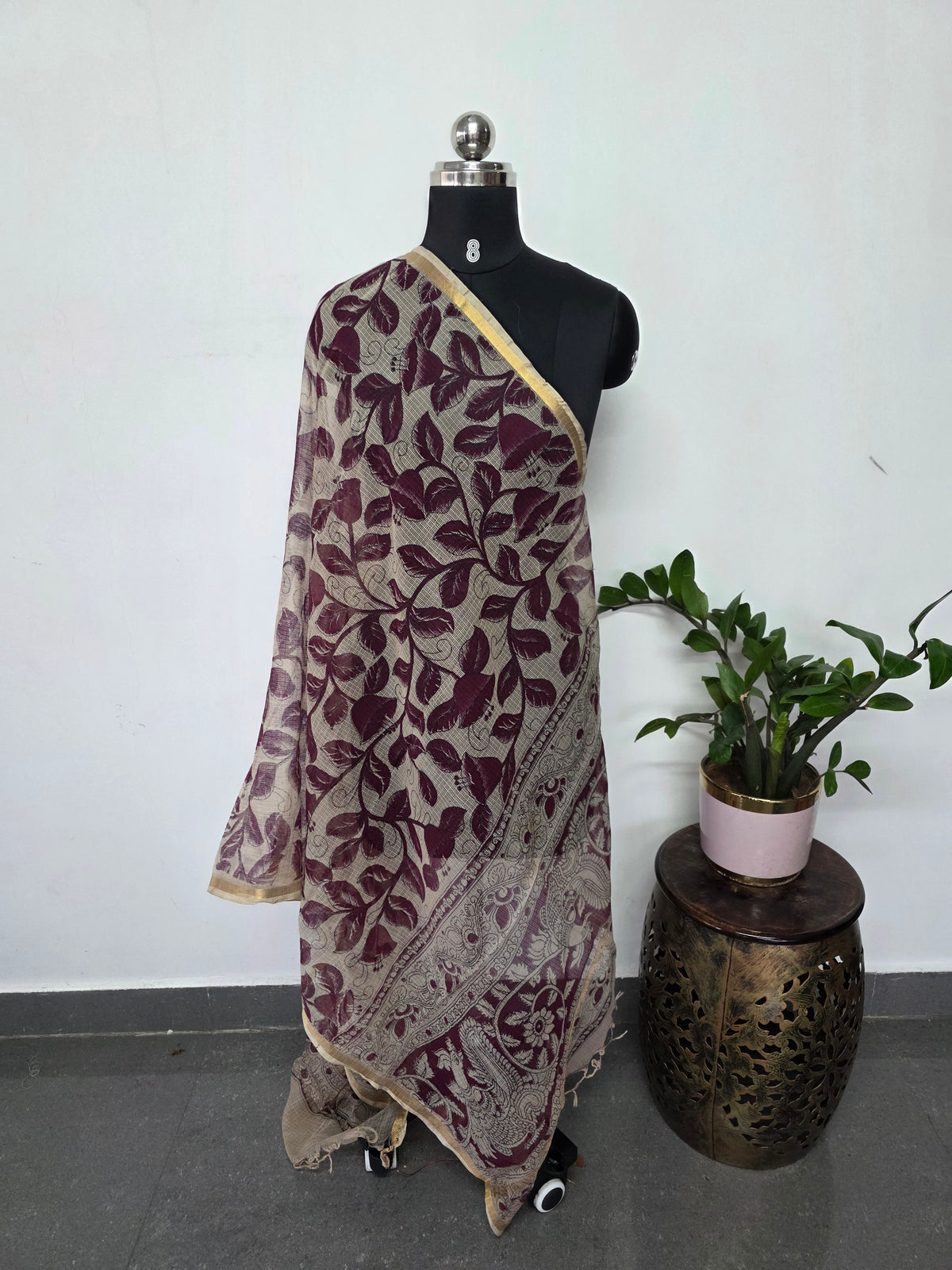 Kota kalamkari duppatta-AK536