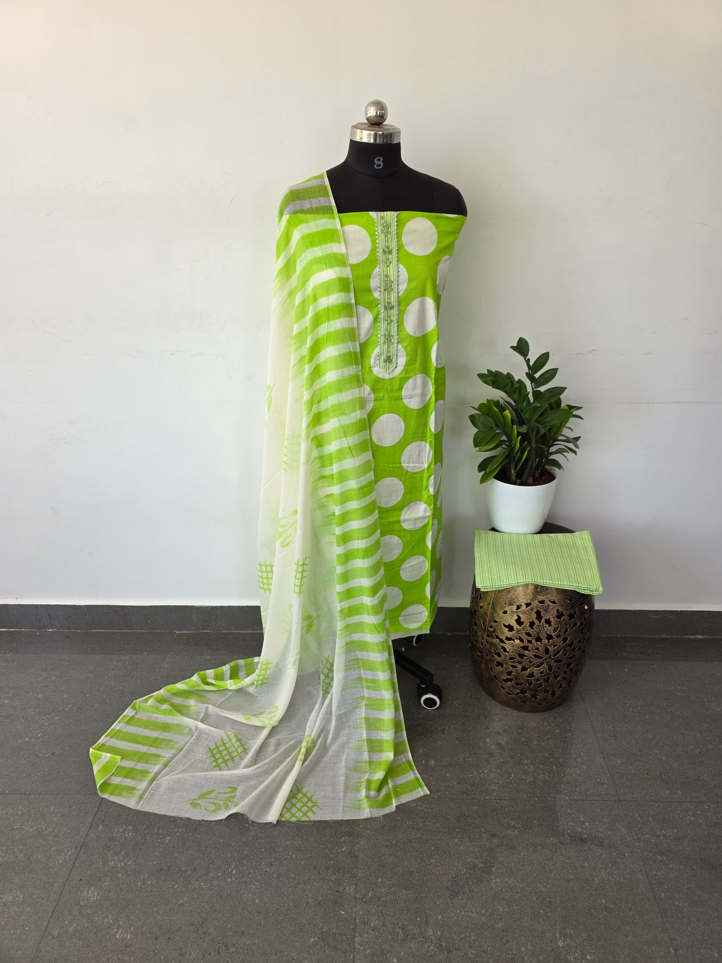 Regular/office wear pure cotton set - BF41