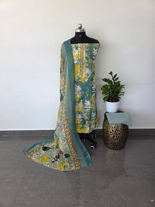 Regular/office wear pure cotton set - BF42