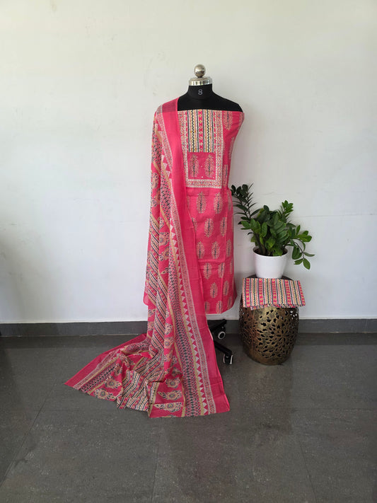 Regular/office wear pure cotton set - BF65