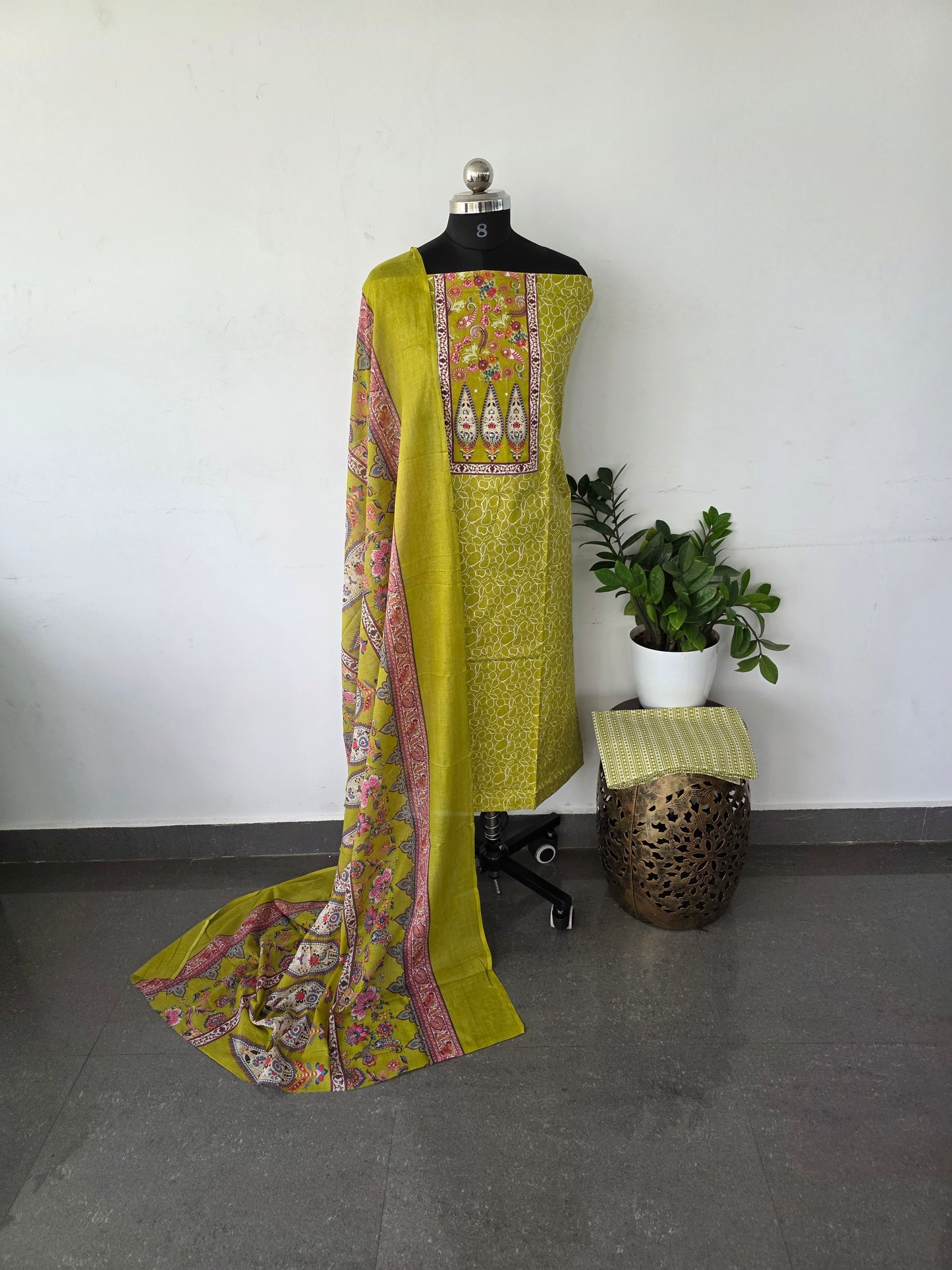 Regular/office wear pure cotton set - BF45