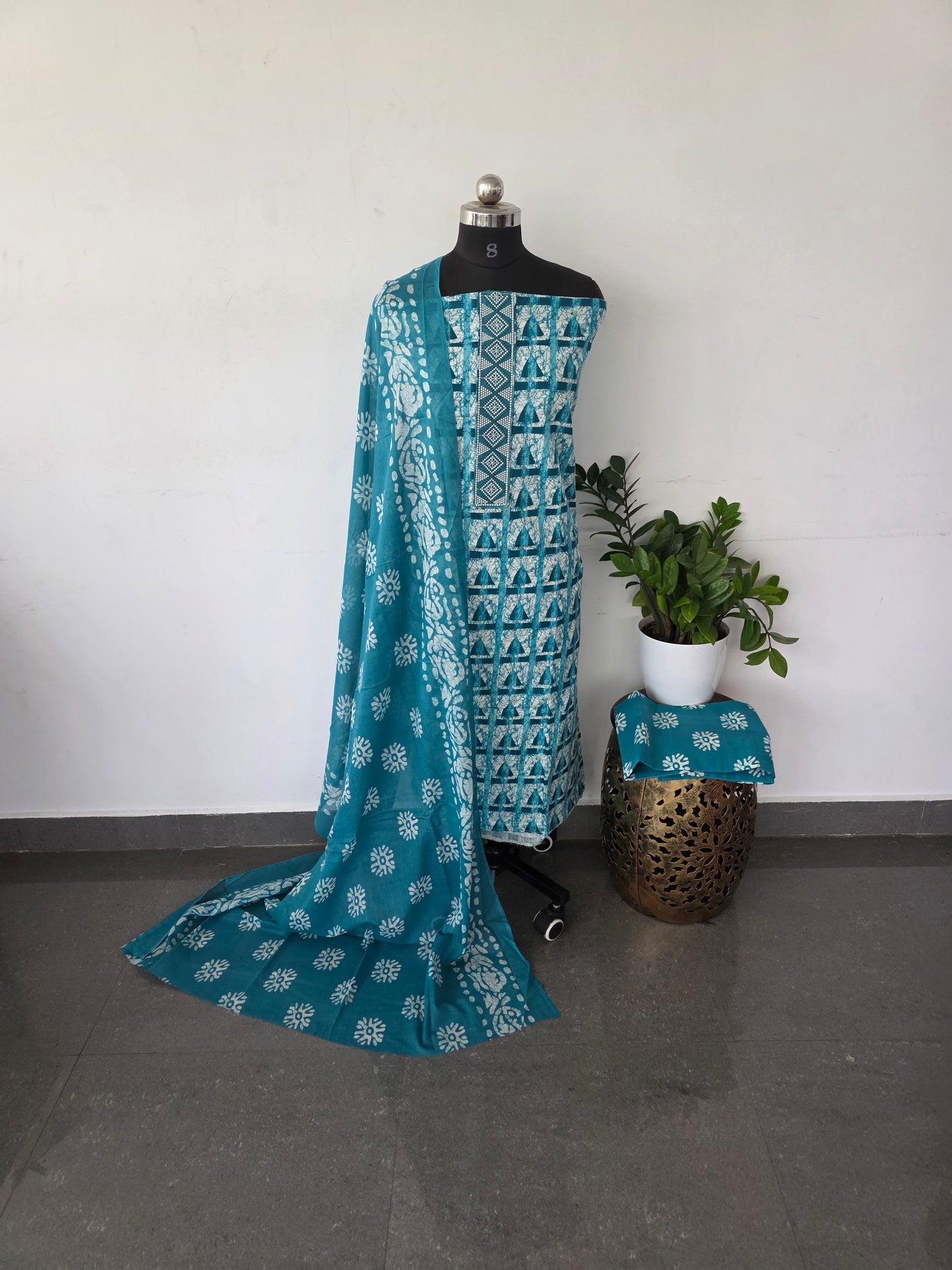 Regular/office wear pure cotton set - BF50