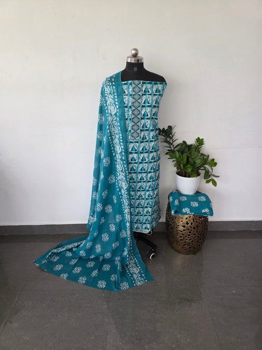 Regular/office wear pure cotton set - BF50