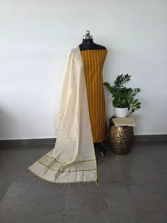 Soft silky set - yellow