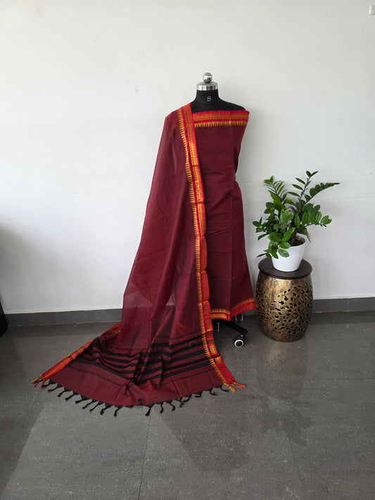 Premium kanchi cotton set (2 pc set)