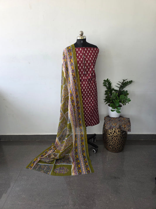 Regular/office wear pure cotton set -  BF53