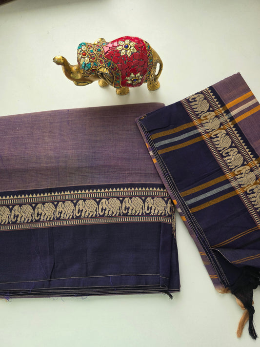 Premium narayanapet salwar set - Purple