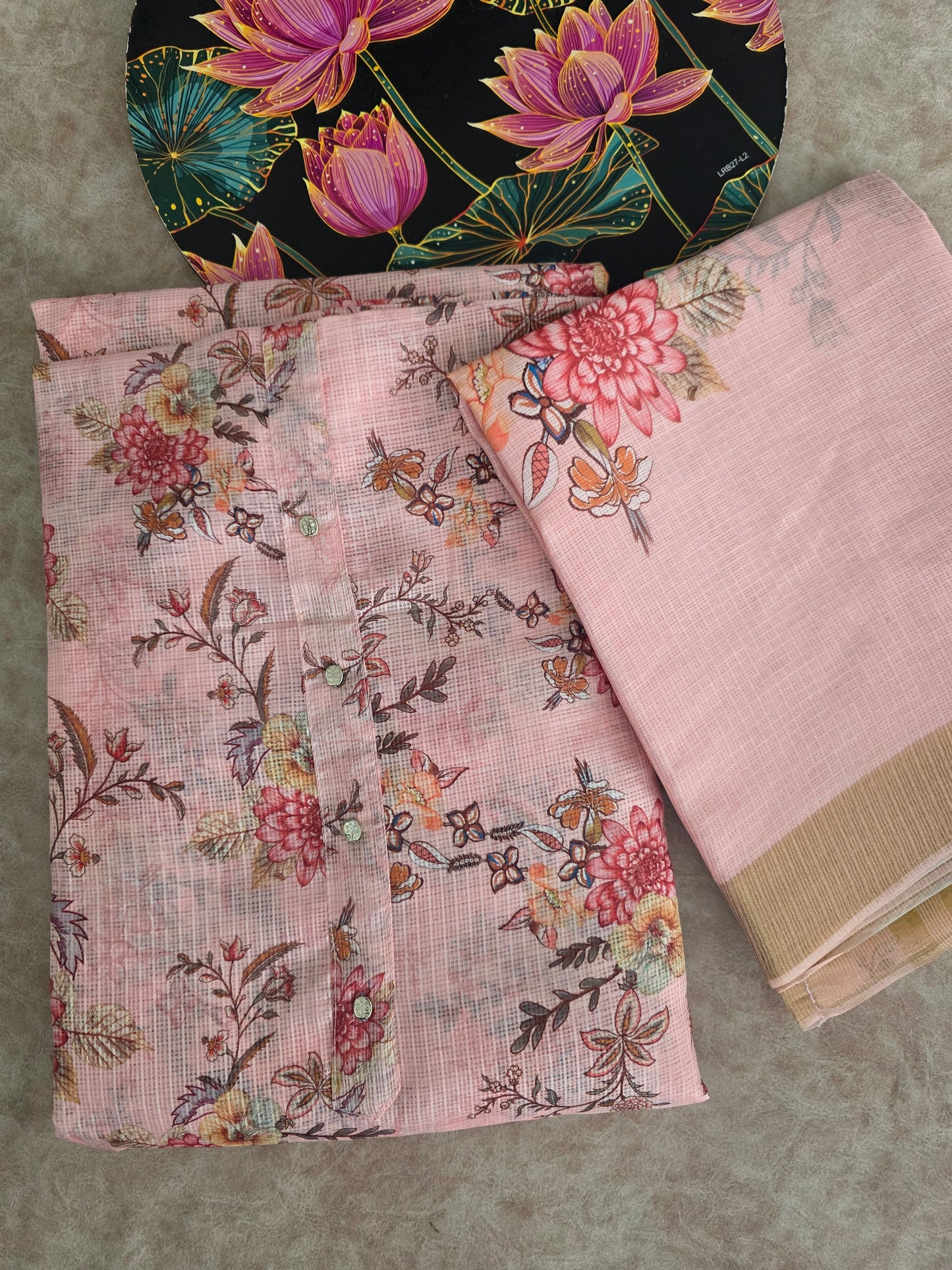 Premium soft kota with digital print set - kota2