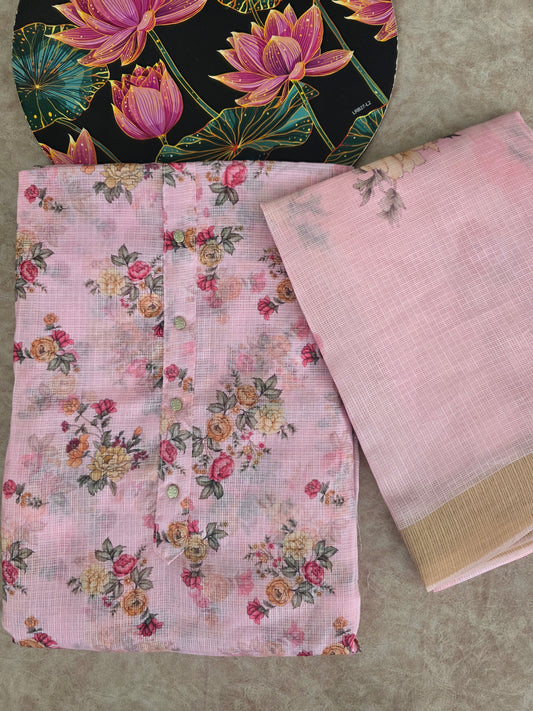 Premium soft kota with digital print set - kota8