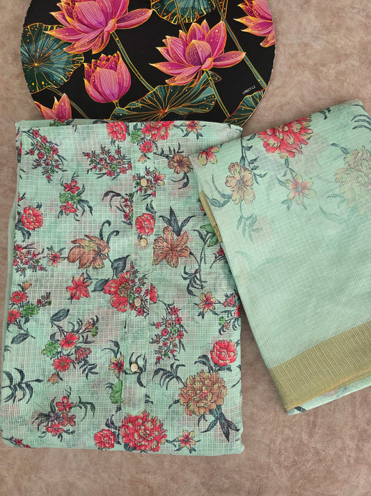 Premium soft kota with digital print set - kota9