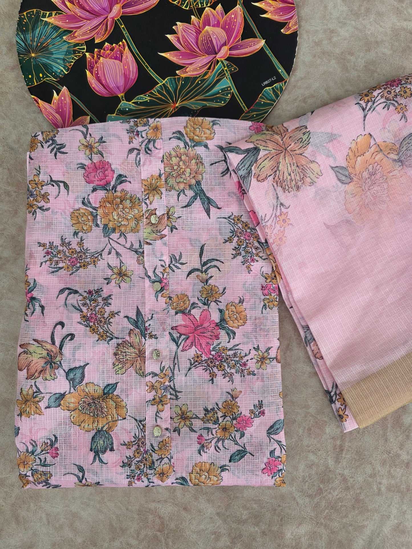 Premium soft kota with digital print set - kota10