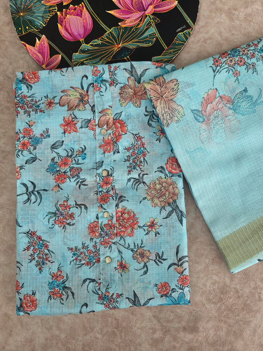 Premium soft kota with digital print set - kota11
