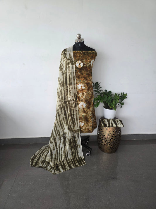 Batik cotton sets - Army green
