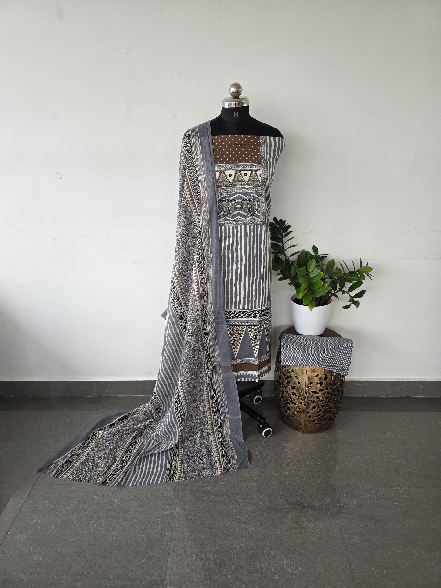Regular/office wear pure cotton set - BF20