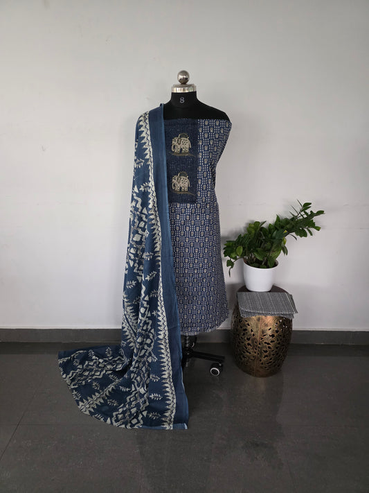 Regular/office wear pure cotton set - BF2