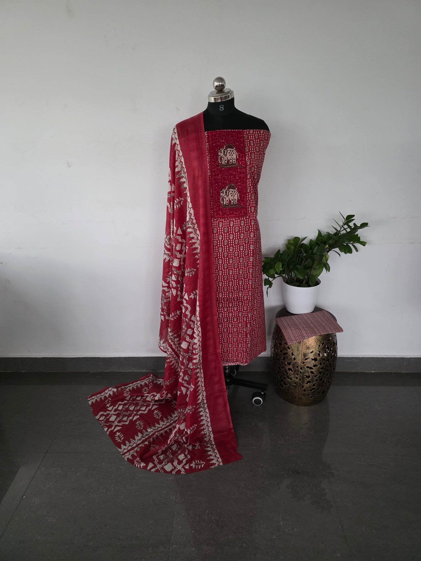 Regular/office wear pure cotton set - BF1