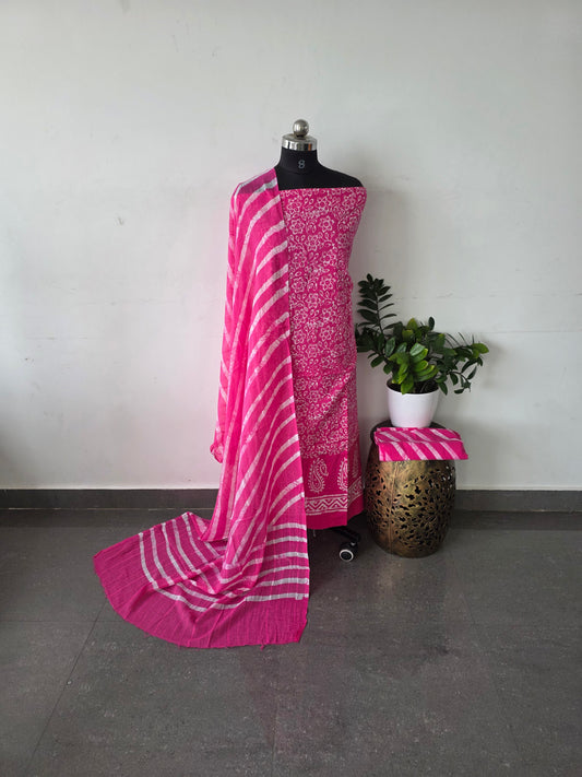 Wax batik pure cotton set - B23