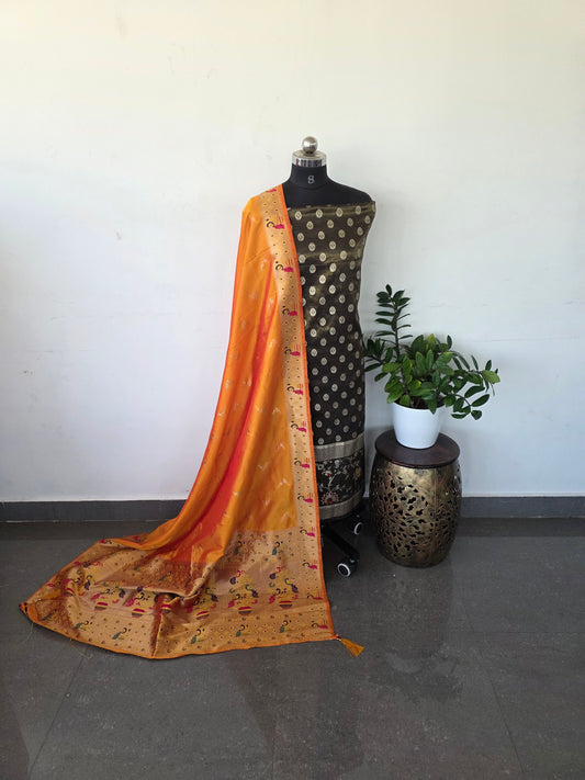 Premium paithani silk set -  FS3