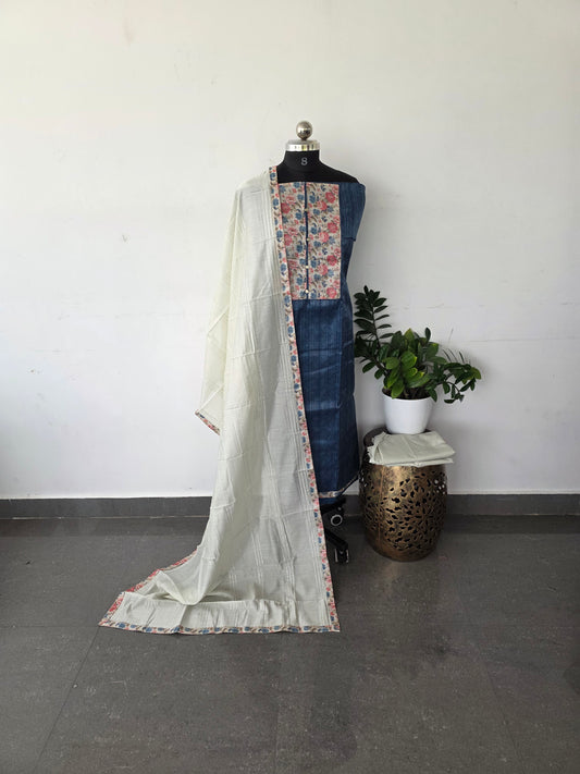 Tissue silk set [ with lining ] - TS18