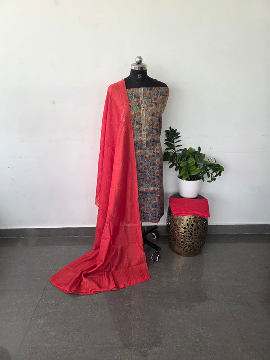 Tissue silk set [with lining] - TS24