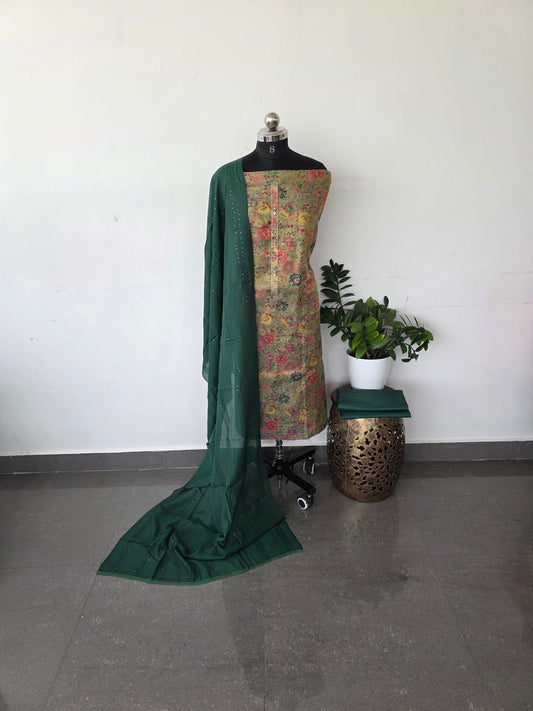 Tissue silk set [with lining] - TS25