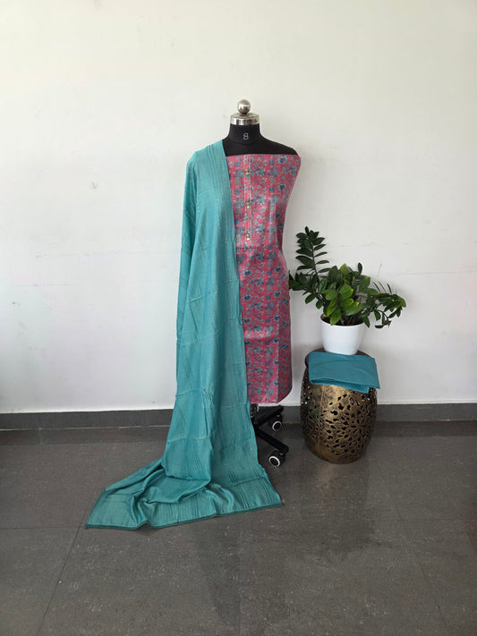 Tissue silk set [with lining] - TS26