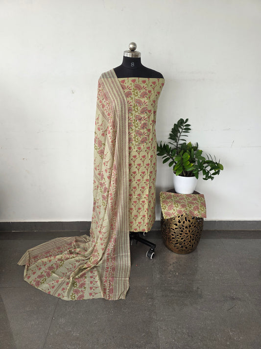 Regular/office wear pure cotton set - RO11