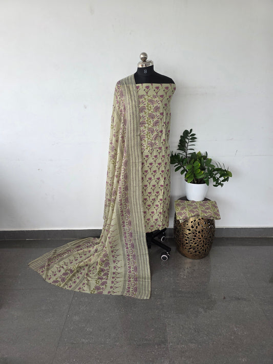 Regular/office wear pure cotton set - RO12
