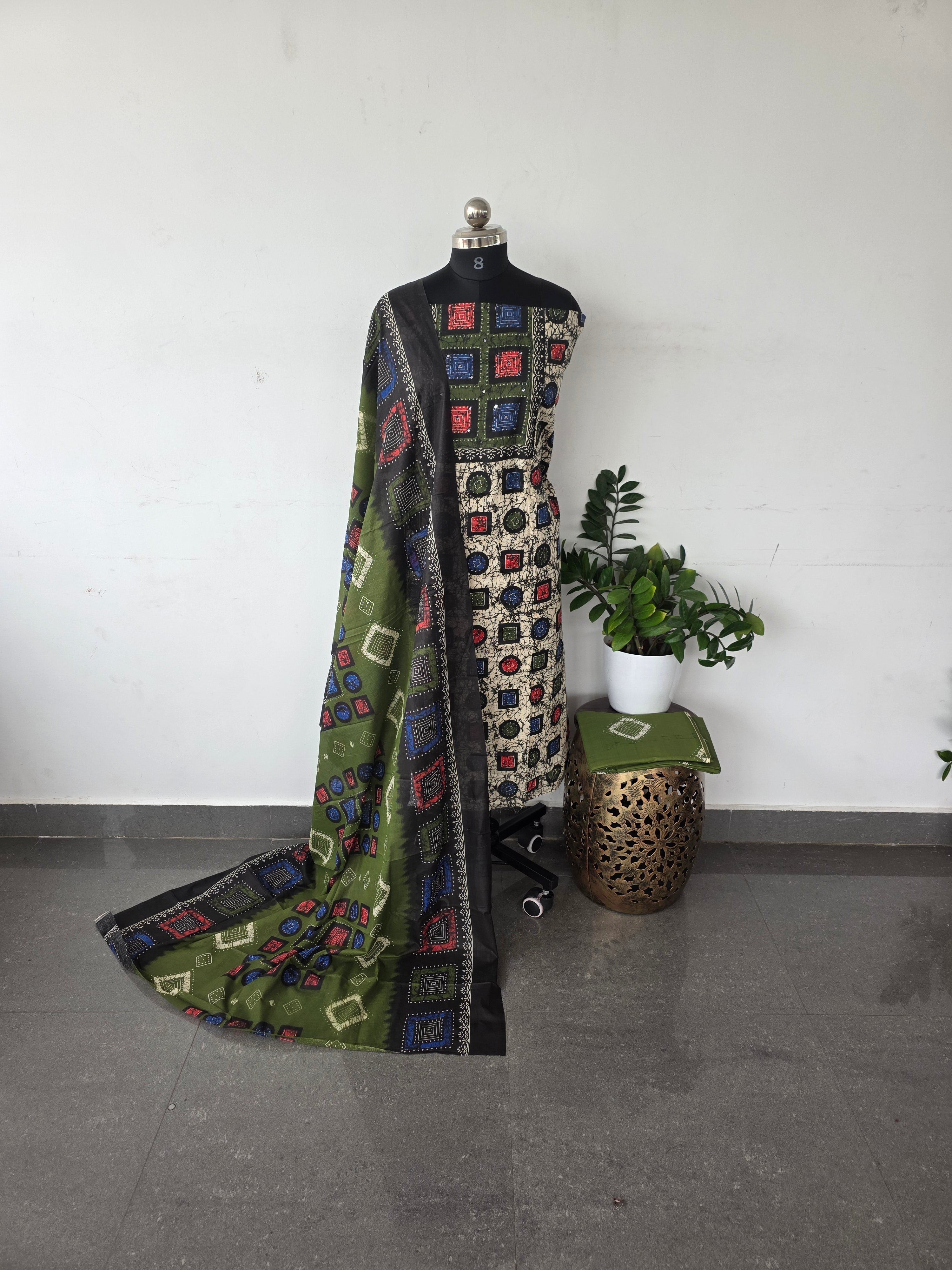 Regular/office wear pure cotton set - RO2