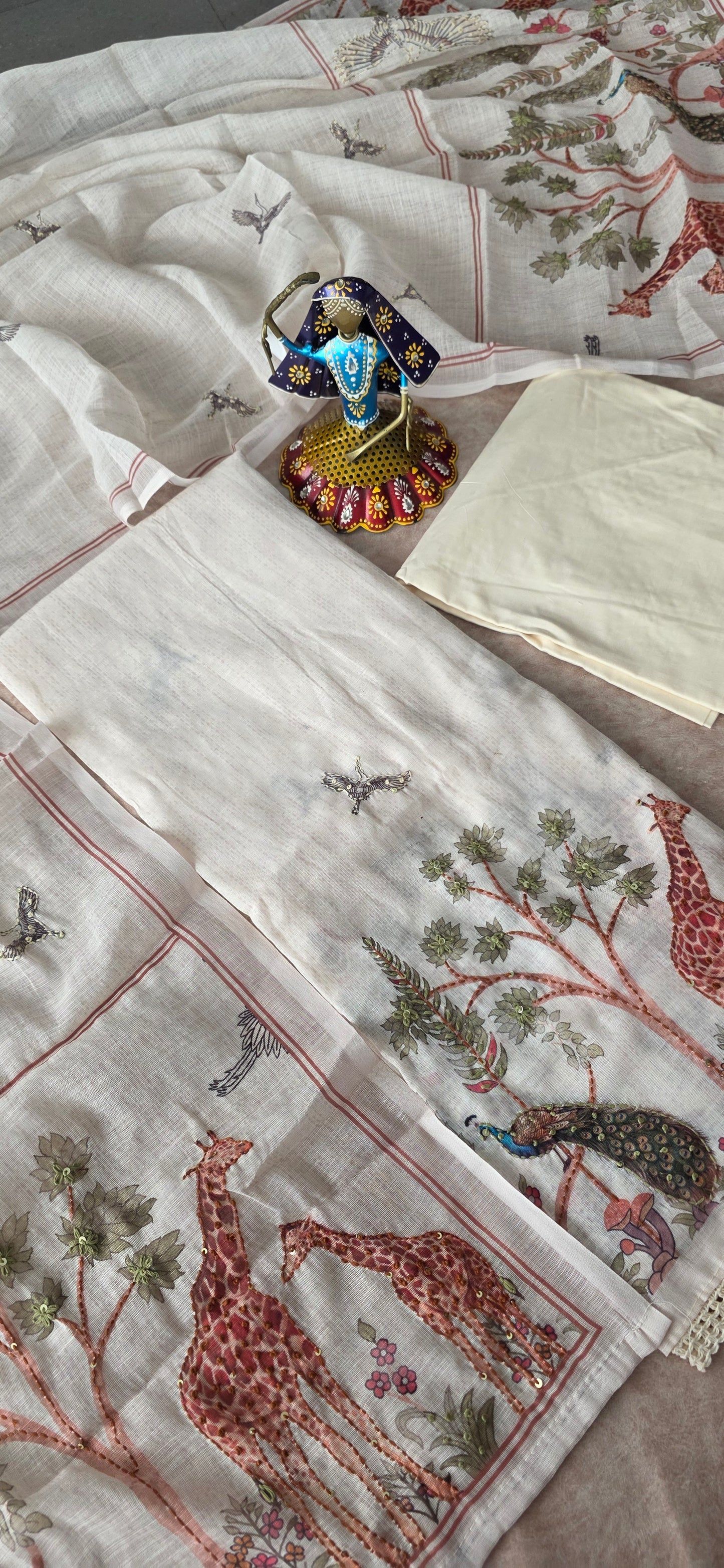 Premium linen set with forest theme set