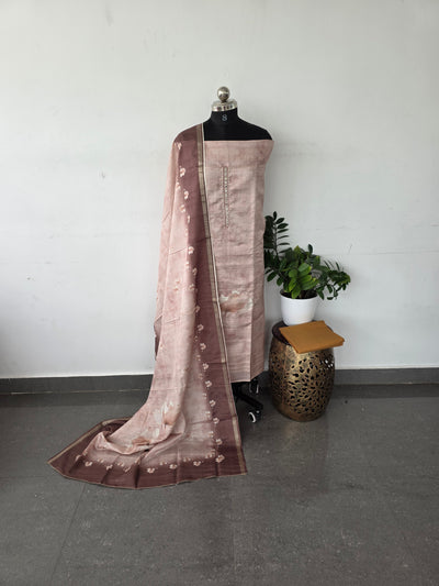 Premium tussar silk set - CLA274