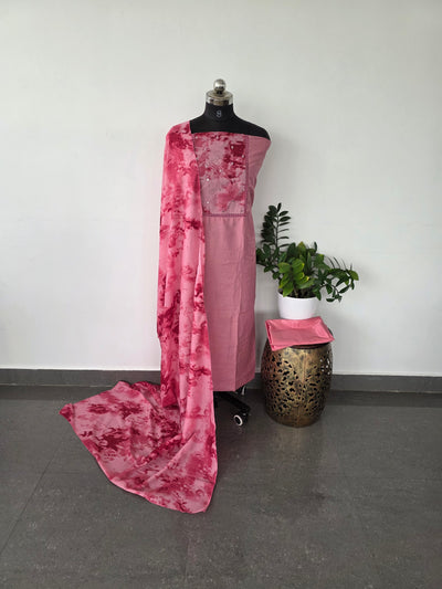 Vichitra silk set - CLA71