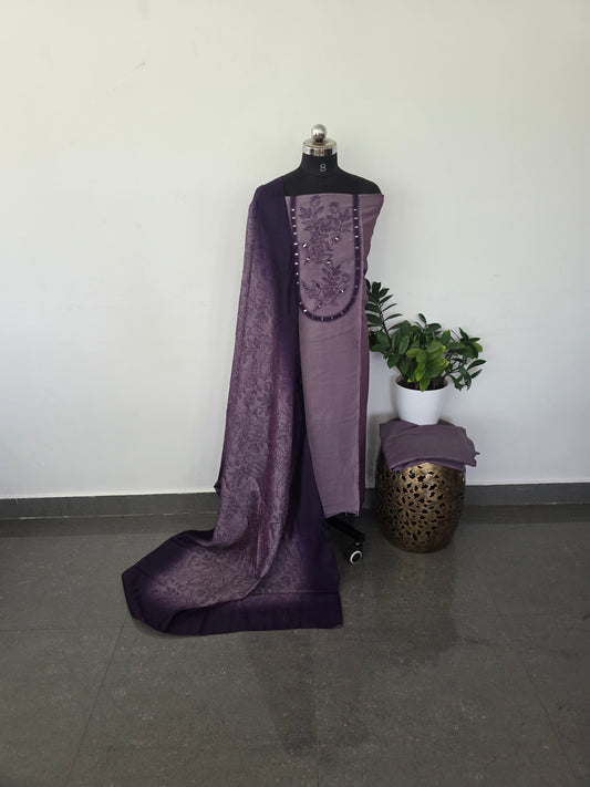 Premium fancy soft silk set - fancy6