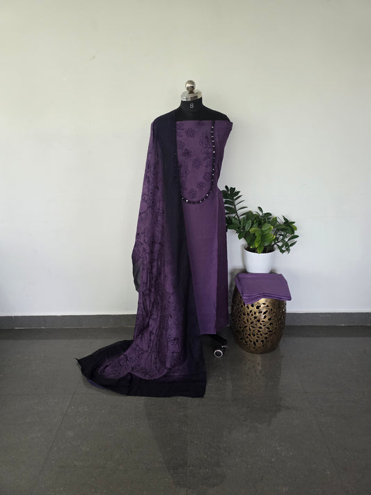 Premium fancy soft silk set - fancy1