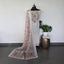 Premium linen cotton with embroidery warli yoke work set- CLA14