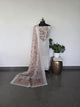 Premium linen cotton with embroidery warli yoke work set- CLA14