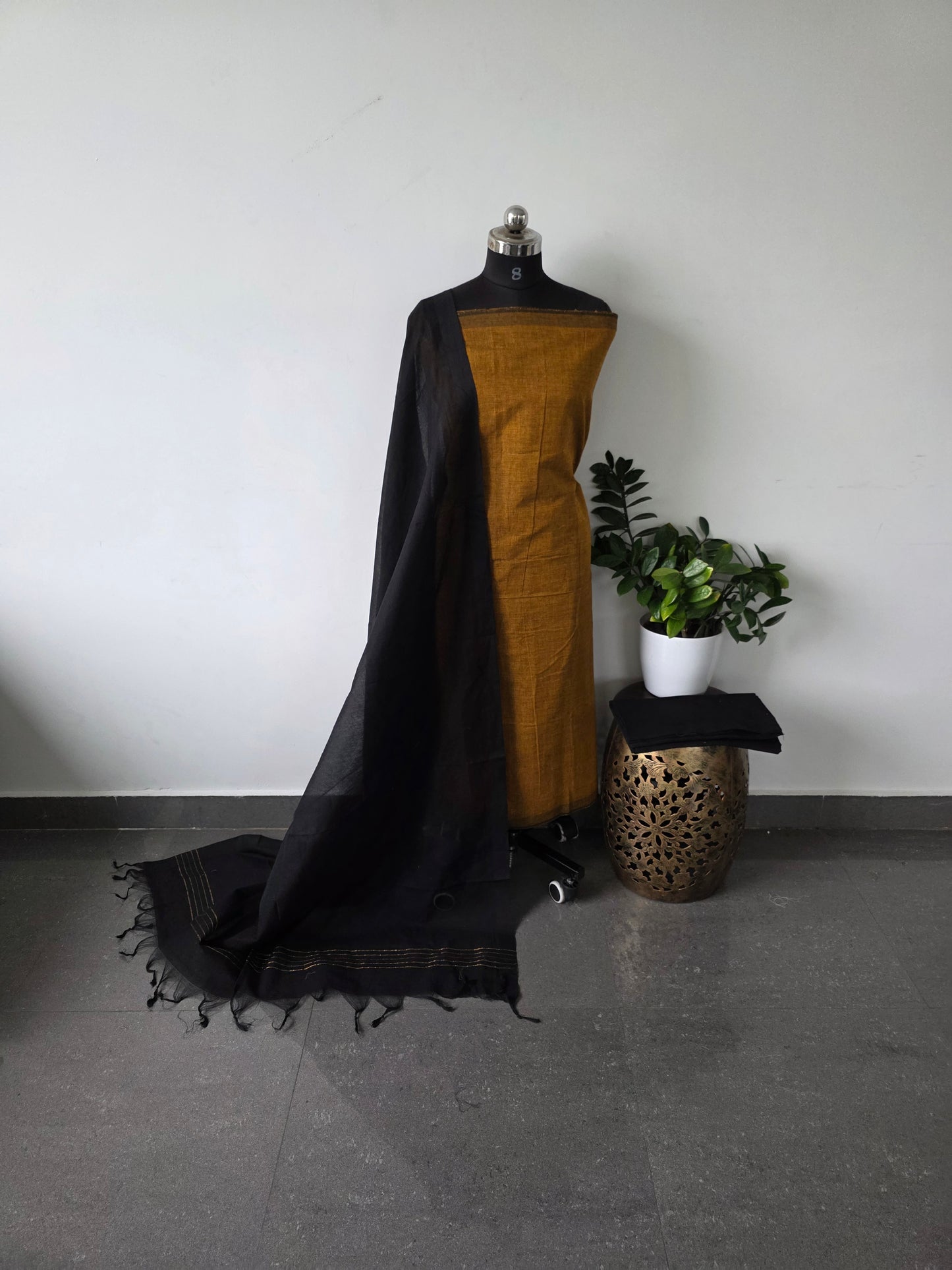 Pure cotton set - mustard