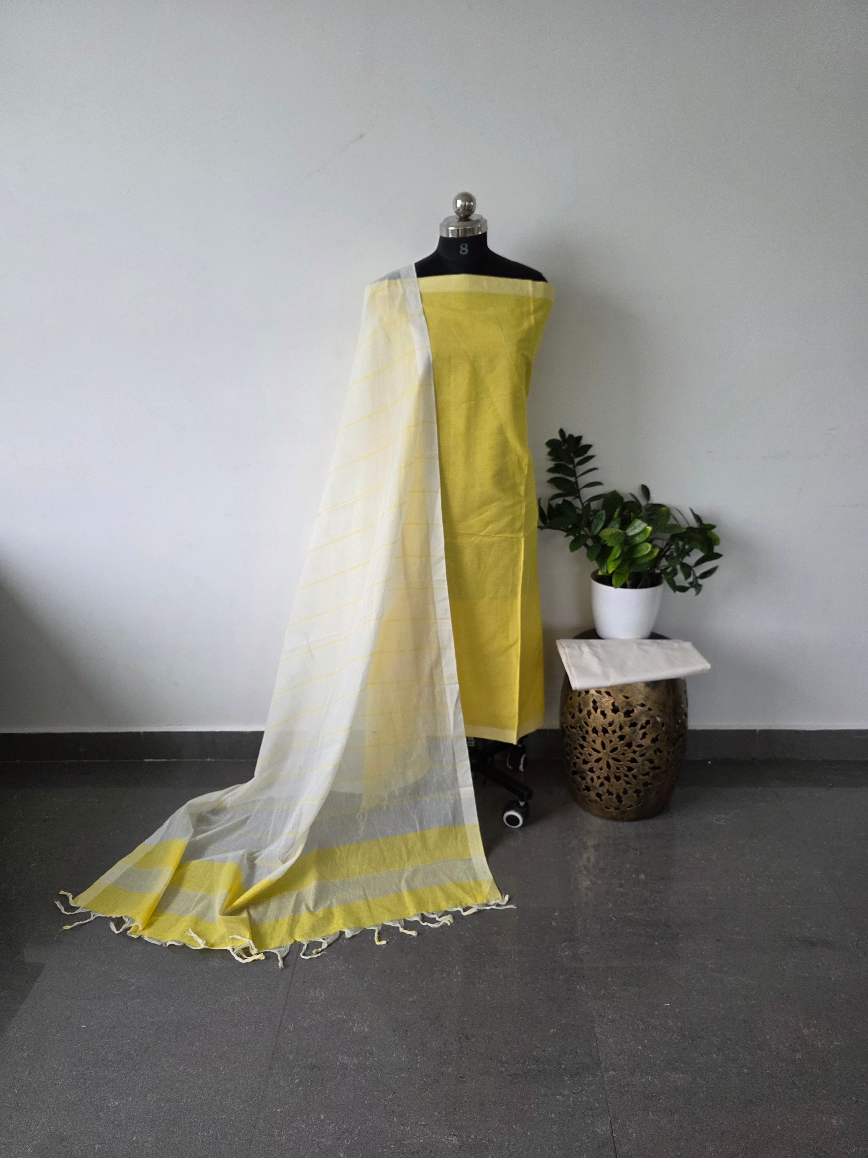 Pure cotton set - yellow