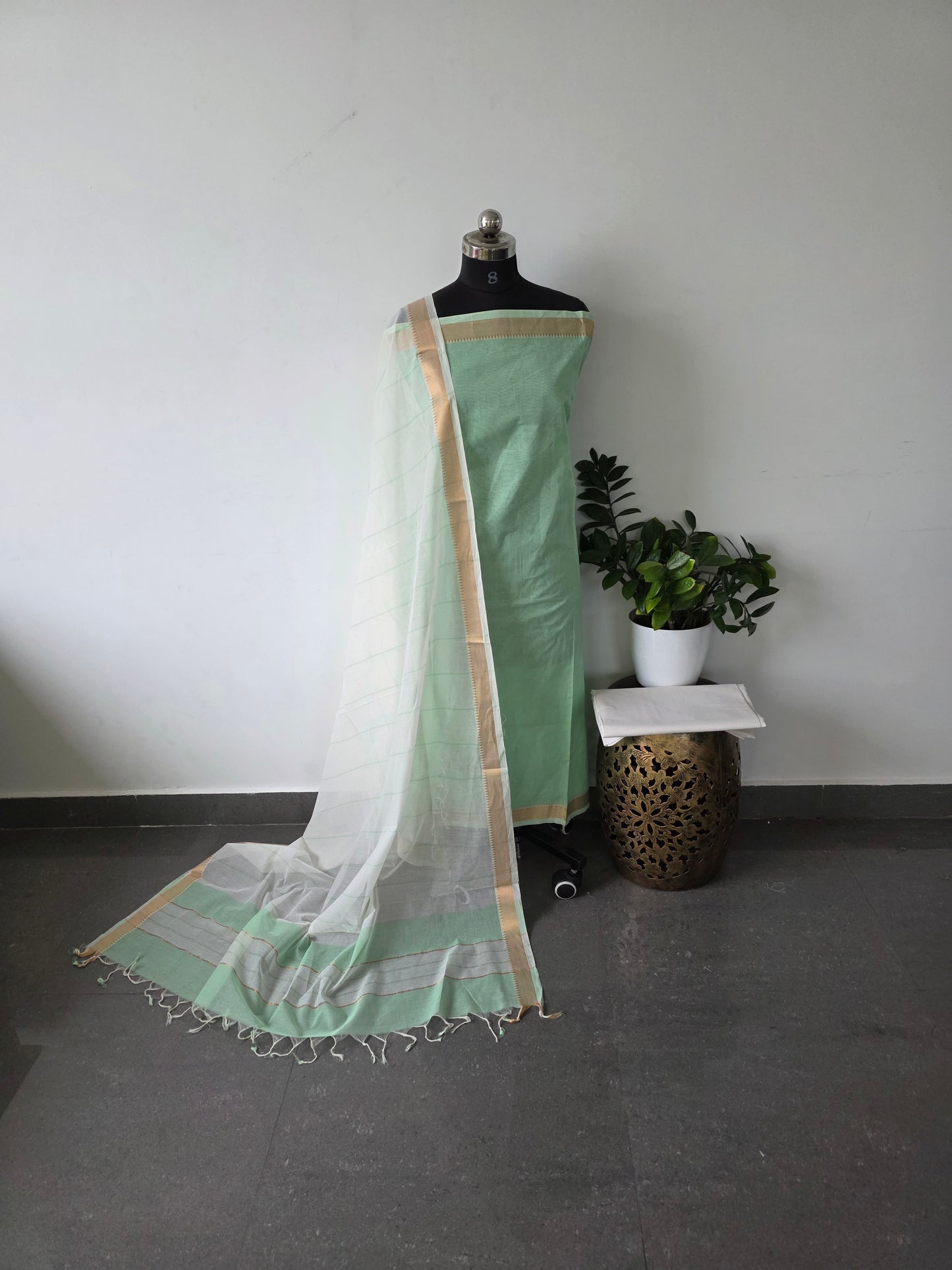 Premium mangalagiri cotton set - m4