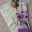 Fancy soft silk set - voilet