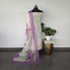 Fancy soft silk set - voilet