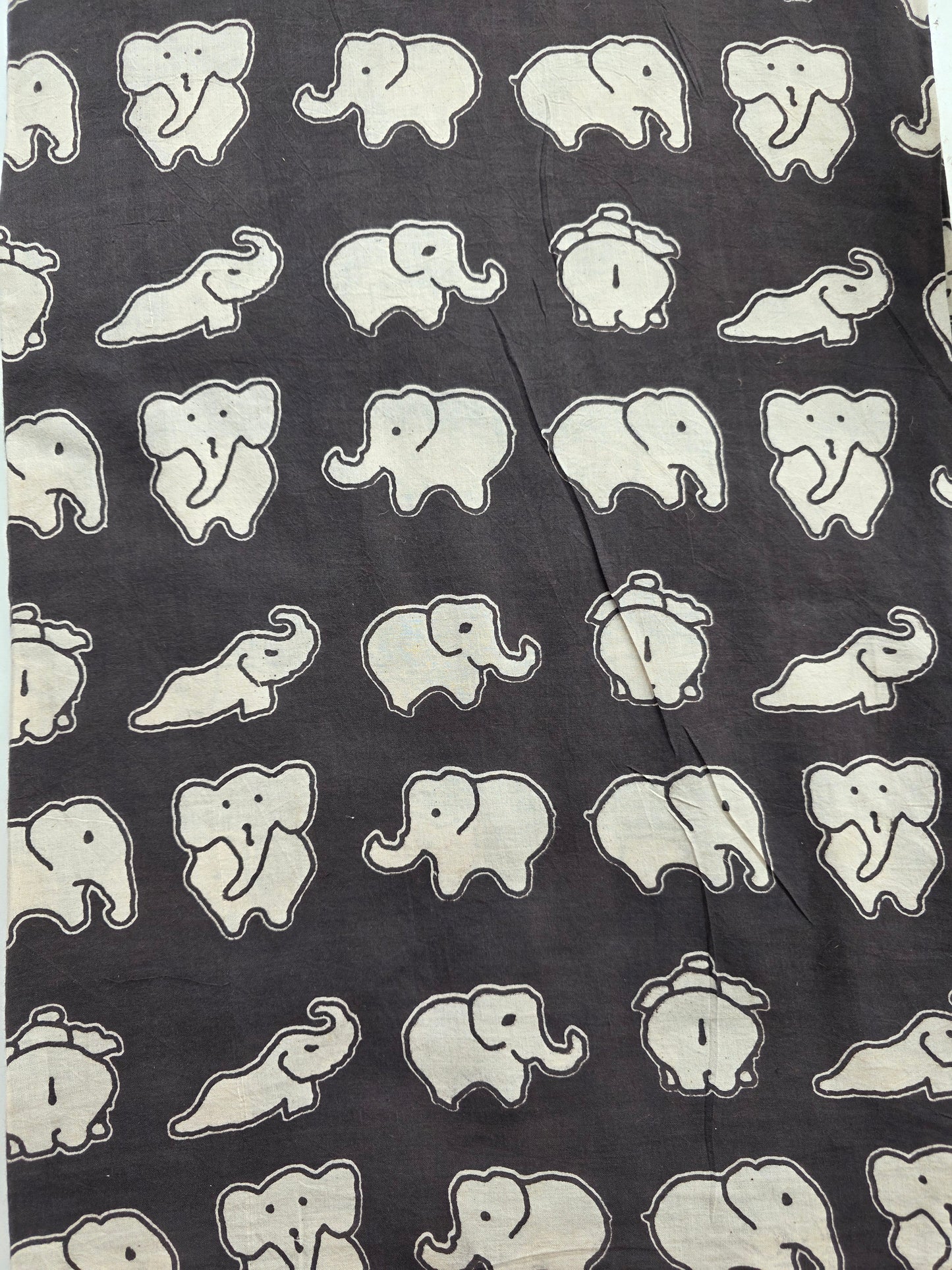 Pure kalamkari cotton running material - KM2