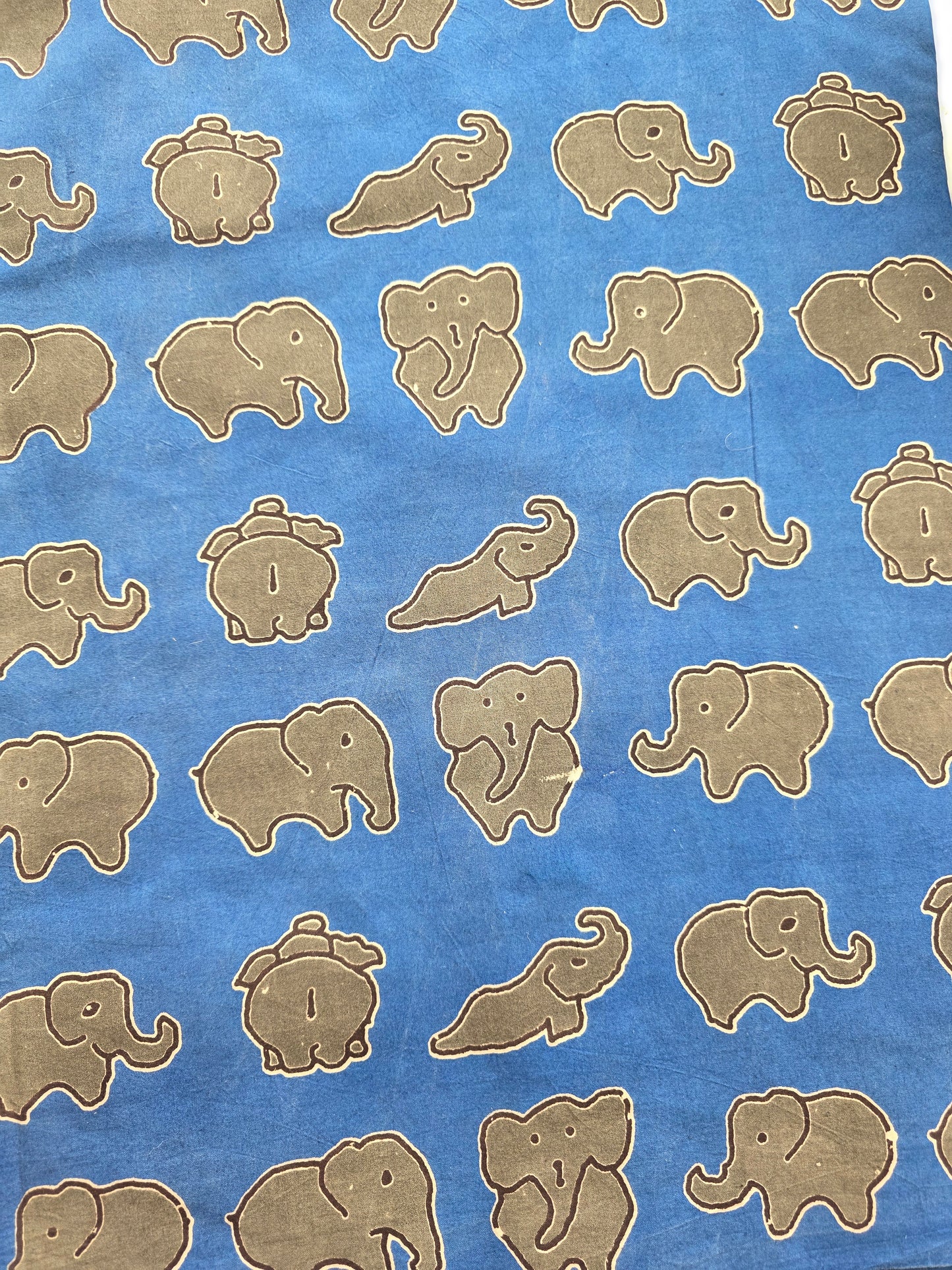 Pure kalamkari cotton running material - KM3