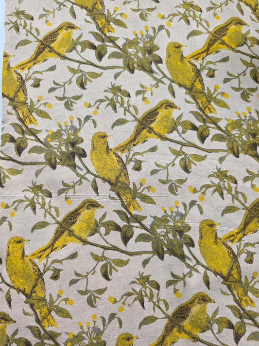 Pure kalamkari cotton running material - KM18
