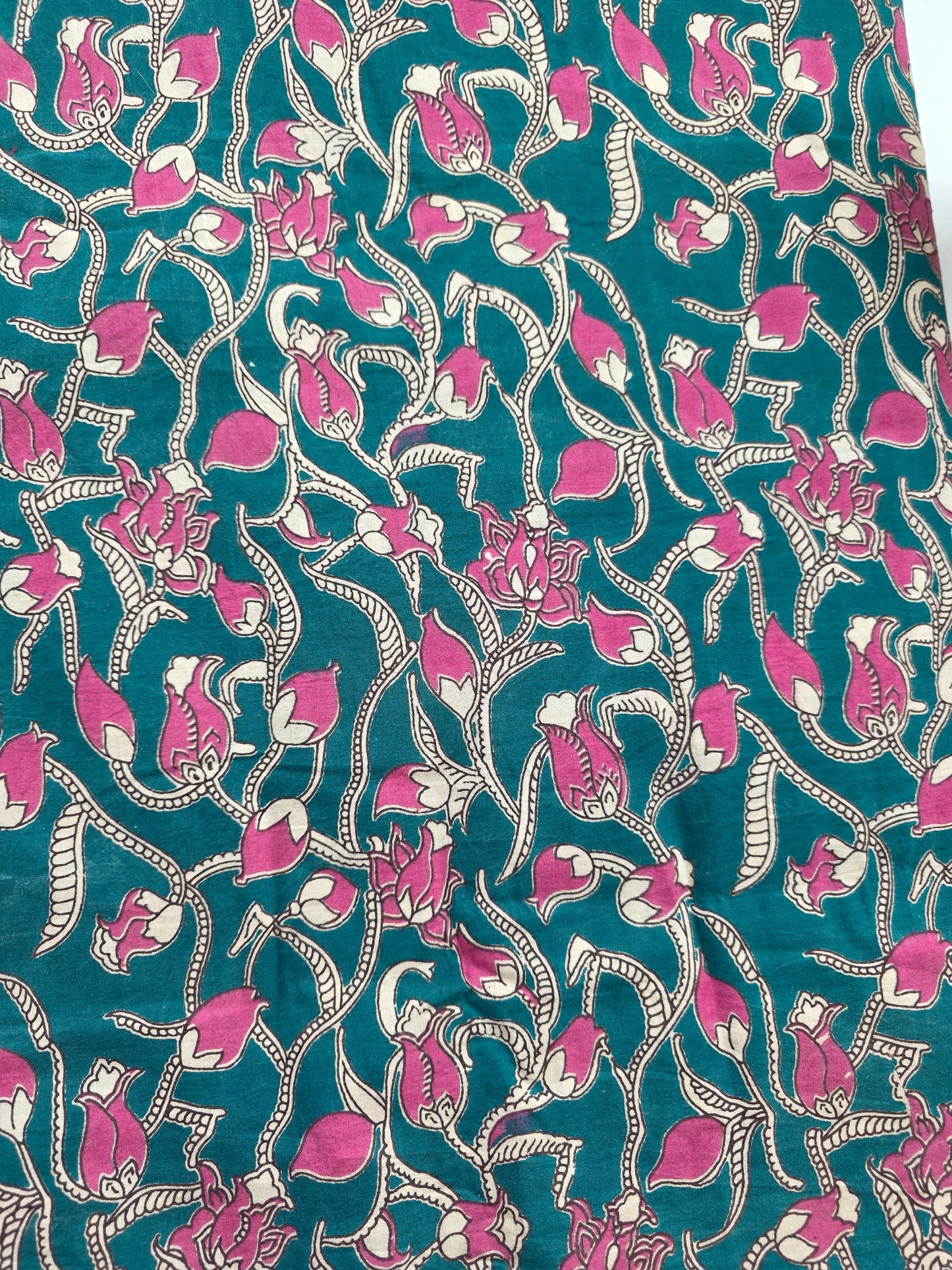 Pure kalamkari cotton running material - KM23